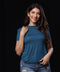 Basic Crew Neck Teal Blue T-Shirt